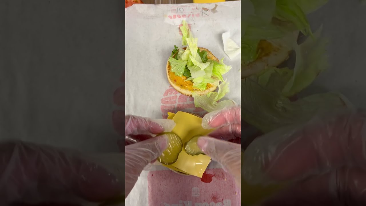 BK POV How The Burger King Big Sandwich Is Made Shorts Burgerking