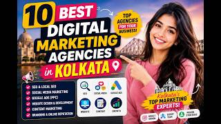 10 Best Digital Marketing Agencies in Kolkata 2026 🇮🇳 | Top Marketing Companies in Kolkata