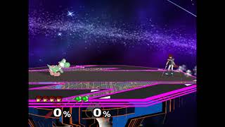[Melee] Roy vs Lvl. 9 CPU Yoshi [TAS]