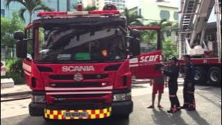 SCDF Fire Station Open House - Fire Engine Siren