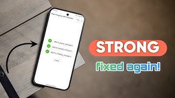 Fix STRONG PLAY INTEGRITY in ANDROID [AGAIN] 🔥🔥