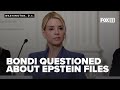 Ex-Attorney General Pam Bondi fields questions about Department of Justice handling of Epstein files