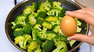 У вас дома есть брокколи и яйца? 😋Рецепт полезный, вкусный и простой! АСМР.
