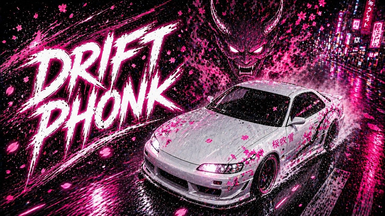 SAKURA DRIFT 桜幻族 🌸 [drift/phonk/nightdrive][2026] // 族ネオン