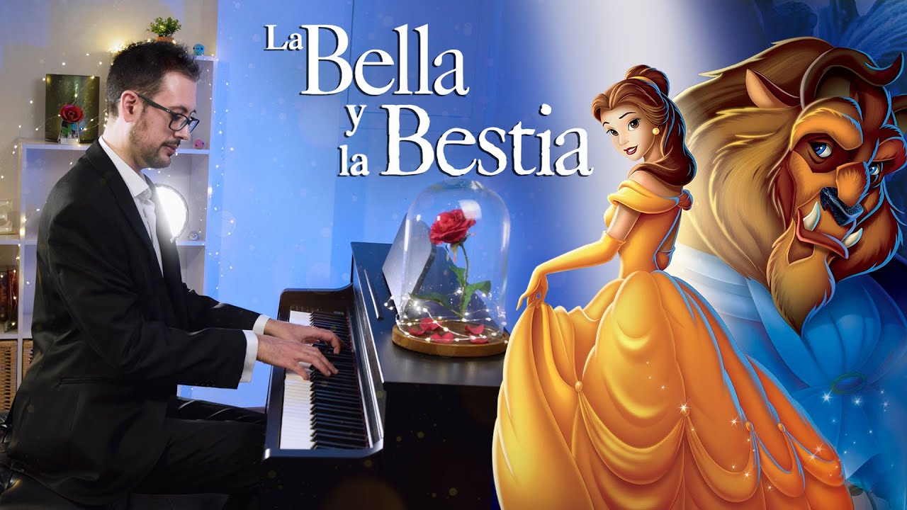 La Bella y la Bestia (Piano Cover) 🌹💖