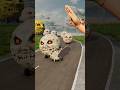 😱 Big & Small Moon Cars vs Giant Hand Slap #7 - BeamNG.Drive