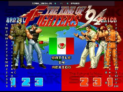 The King of Fighters '94 - 🇺🇸 SIMBA_SNK94-95 vs 🇧🇷 Ryuuko | Fightcade (2026-01-13 18:33 UTC)