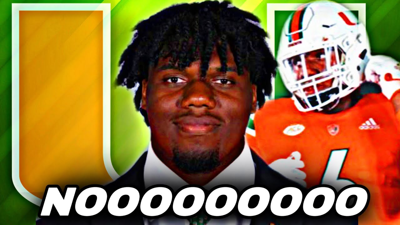 Darrell Jackson ENTERS the TRANSFER PORTAL + Jake Lichtenstein UPDATE (Miami Hurricanes Football)