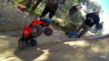 Group Crawl RC Rock Crawling Mount Diablo New Year