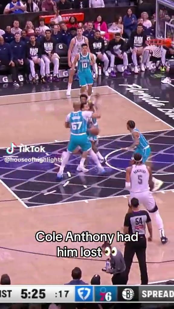 Cole Anthony had him lost #hoodnews #orlandomagic #coleanthony #nba #basketball #trending #how #wow
