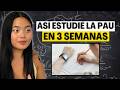 Cómo organicé mi estudio para SELECTIVIDAD en 3 semanas