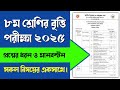 ৮ম শ্রেণির বৃত্তি পরীক্ষার প্রশ্নের ধরন ও মানবন্টন | জুনিয়র বৃত্তি পরীক্ষা|class 8 scholarship 2025