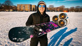 I Put Electric Jets on a Snowboard- Will It Work?