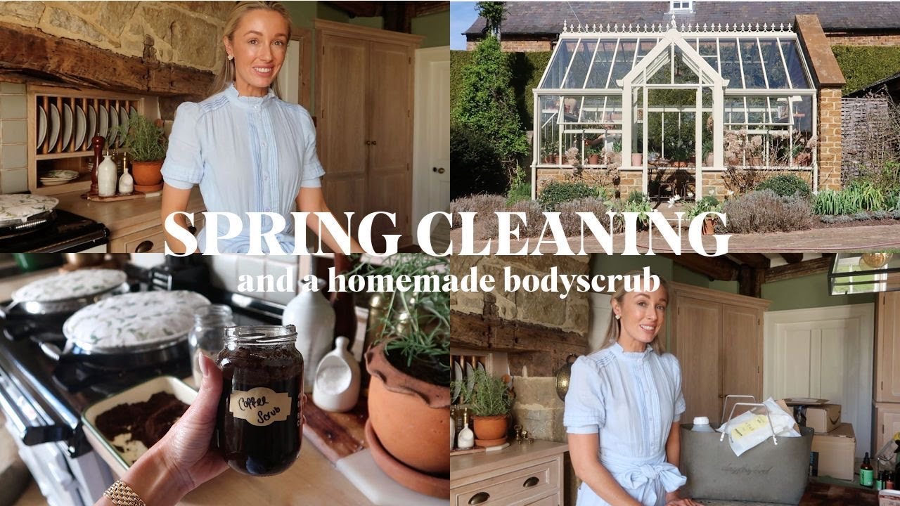 How I'm Preparing The Home for Spring 🐇 🌷 & DIY NATURAL CLEANING SUPPLIES 🧼