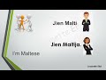 Learn maltese how to introduce yourself