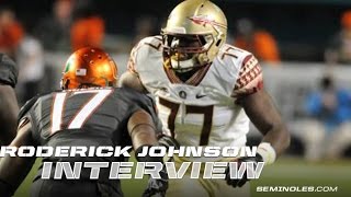 Roderick Johnson Interview: March 30