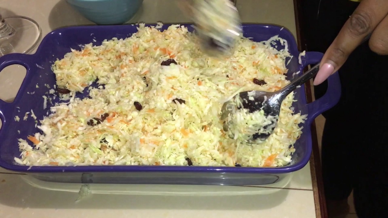 Trinidad and Tobago coleslaw YouTube