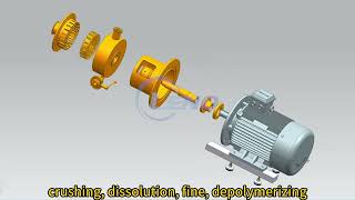 3D version of the emulsification pump assembly video