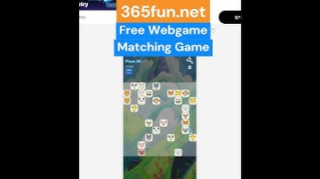 Matching Game  #365fun #games #html5 #gaming #hypercasual #gameplay #flashgame #quiz #webgame