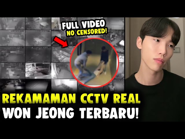 REAL FULL VIDEO! REKAMAN LENGKAP CCTV ASLI WON JEONG VIRAL class=
