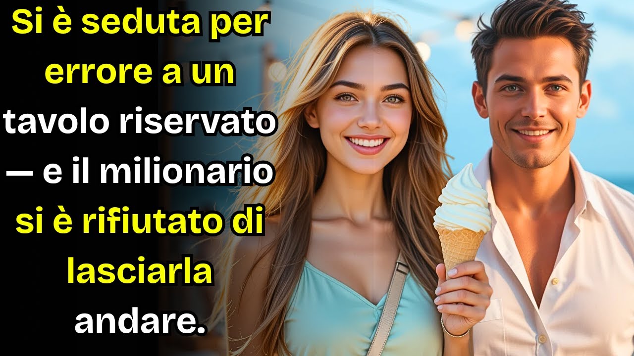 Si è seduta per errore a un tavolo riservato — e il milionario si è rifiutato di lasciarla andare.