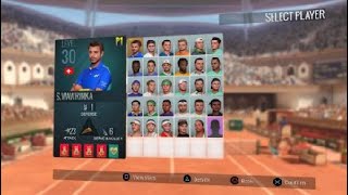 Tennis World Tour | John Isner VS Roger Federer