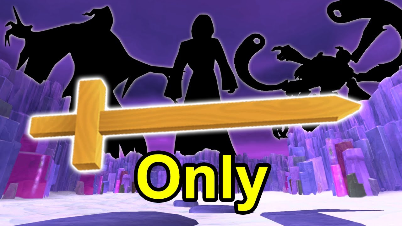 Я пытался победить Kingdom Hearts, используя ТОЛЬКО деревянный меч