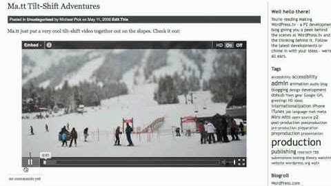 VideoPress Premium Features — WordPress.com