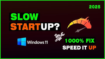 Windows 11 Slow Startup FIX 2025 | Boost Boot Time in Minutes!