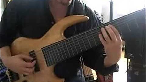 ERIC CZAR "7 string Fretless Bass"