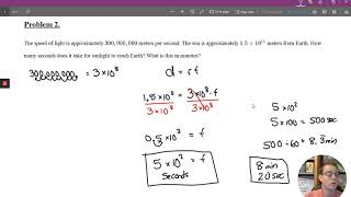 8th Grade Math - Unit 1, Lesson 13 Anchor Problems