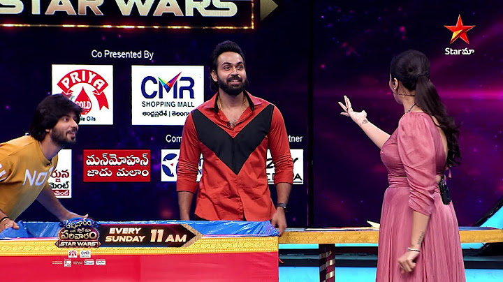 Aadivaaram with Star Maa Parivaaram StarWars - Sreemukhi fun with Maanas | Every Sun @11 AM| StarMaa
