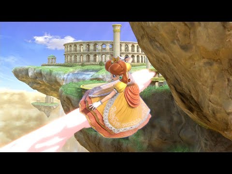 スマブラSP　究極巨大化デイジーをふっとばす