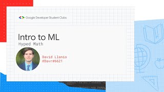 GDSC - Intro to Machine Learning