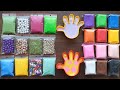 Making Slime with Bags and Clay- Izabela Stress