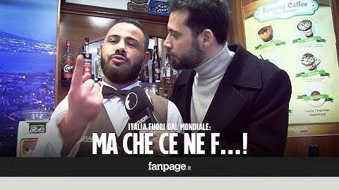 Italia esclusa dai Mondiali - le reazioni dei napoletani
