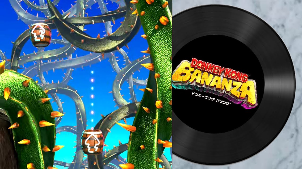 ドンキーコング バナンザ】スーパー バナナジャングル（リメイク【BGM