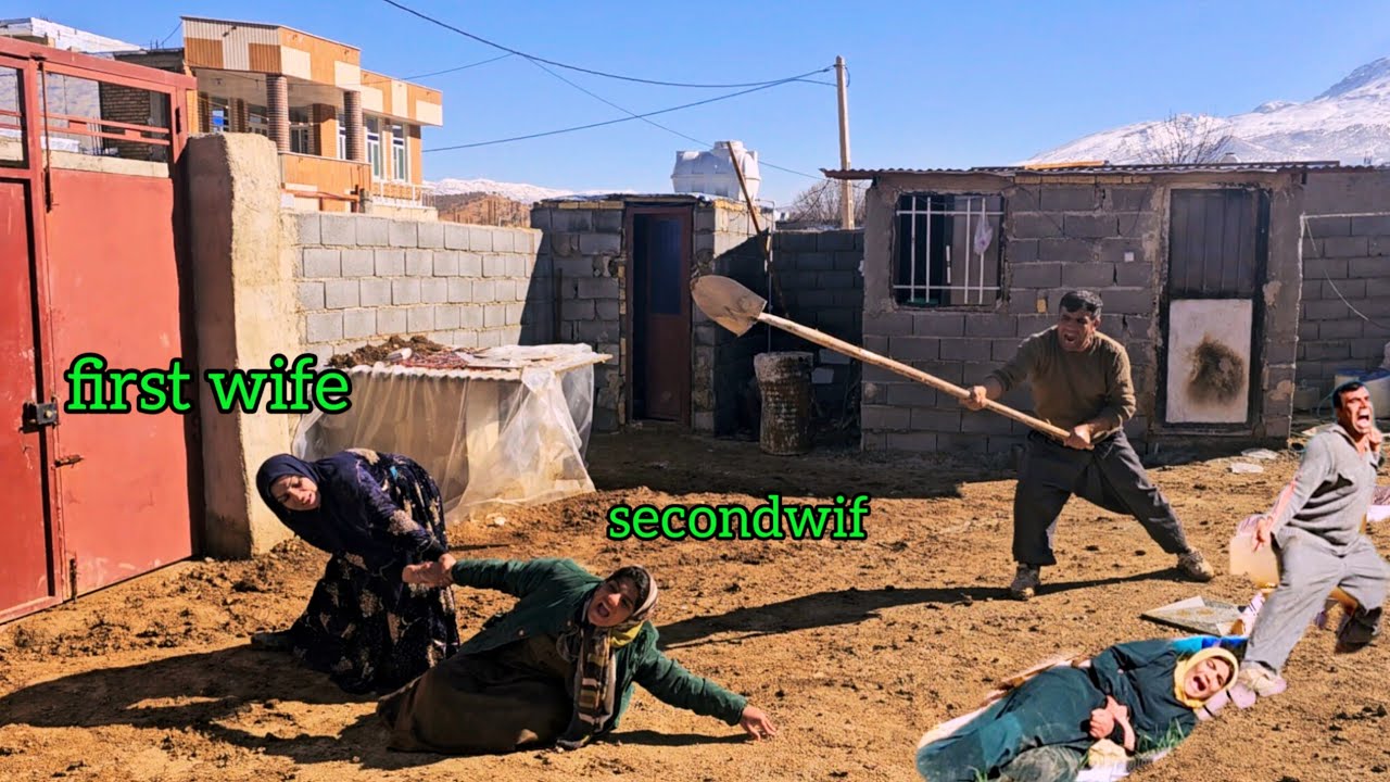 معجزهZahra is Out of Control!  Heshmat Struggles to Keep Peace (Dog Bath Vlog