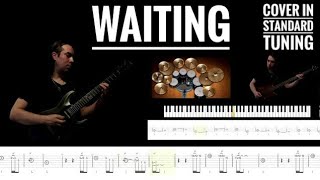 Joe Satriani Waiting Guitar cover in standard tuning with on-screen tabs