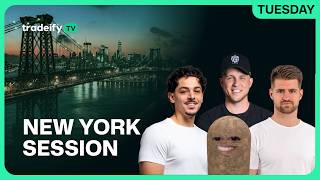 NEW YORK SESSION LIVE! | Tradeify TV | TUESDAY 6/30/26