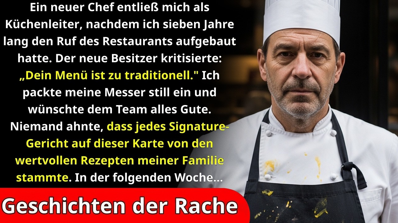 „Tvoje menu je moc tradiční, potřebujeme něco víc instagramového," řekla mi nová majitelka tři týdny poté, co koupila restauraci, kterou jsem sedm let budoval. Můj sous-chef mi řekl, že mě chce...
