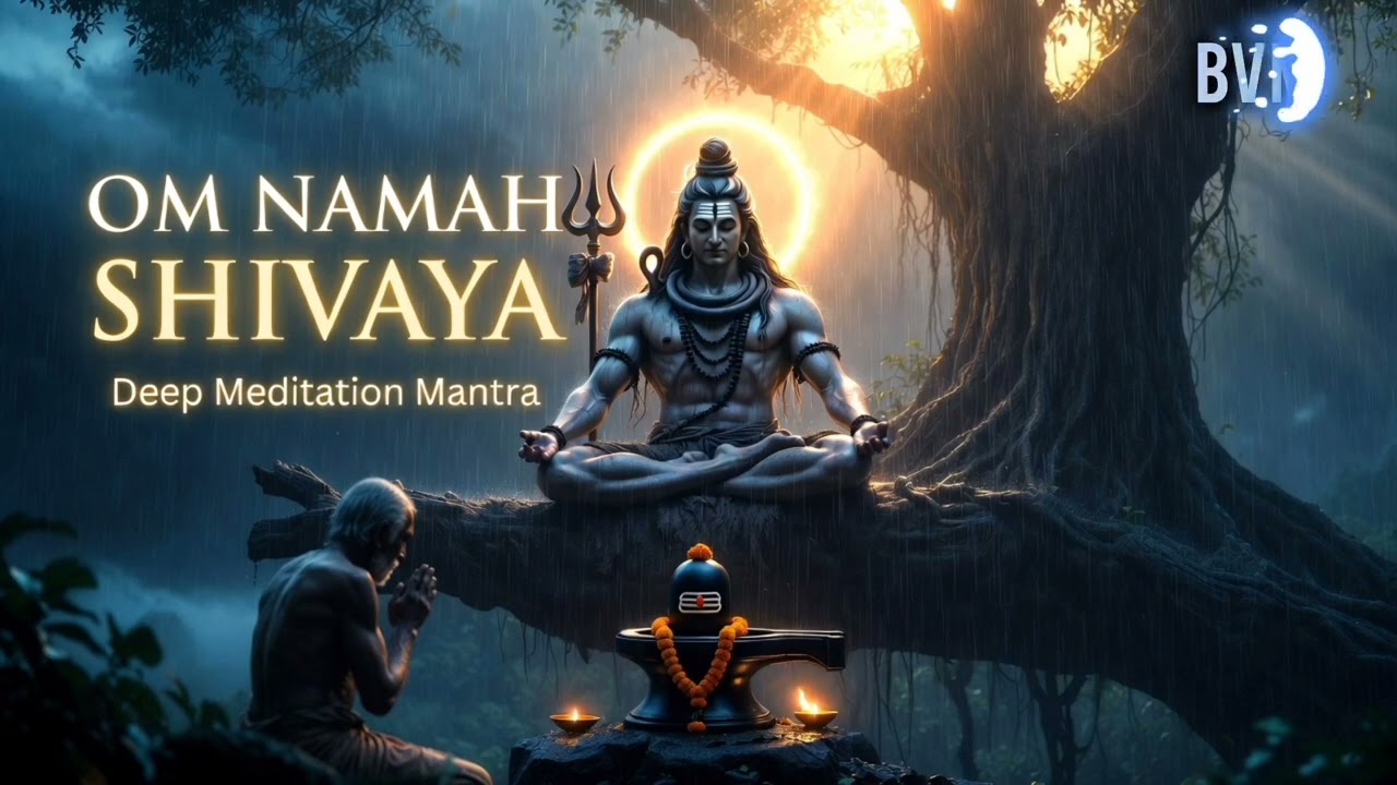 OM NAMAH SHIVAYA 🔱 | Deep Meditation Mantra | Powerful Shiva Chant |  BVM