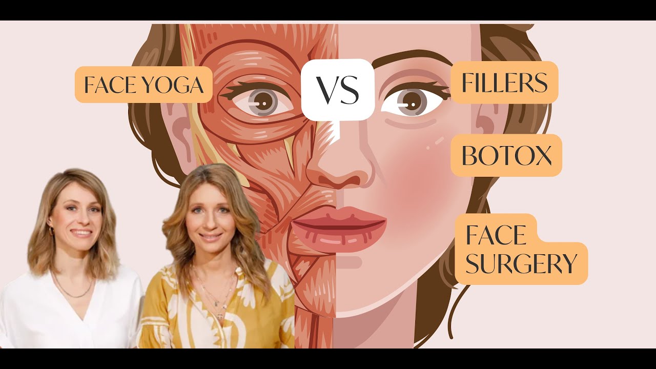 Face Yoga versus botox, fillers, plastic surgery