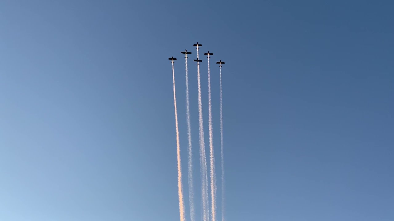 NC State National Anthem Bandit Flight Team Flyover