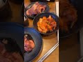 yakiniku Japanese Restaurant in Tokyo dinner time #shorts #youtubeshorts #trending #yakiniku #japan