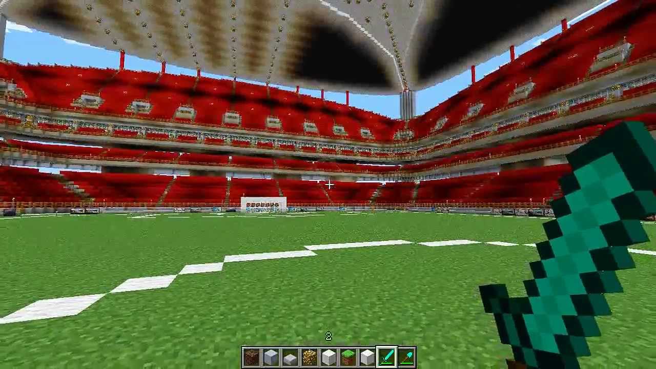 Minecraft: Creative Mode #1 - Estádio da Luz (Parte 4 