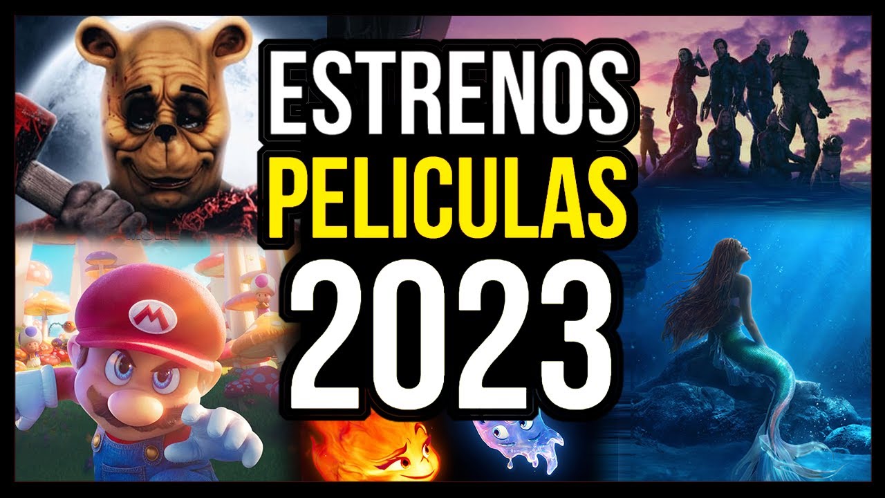 ESTRENOS CINE 2023 🎬 Calendario películas mas esperadas 2023 YouTube
