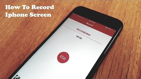 How To Record Iphone Screen IOS 10-10.2-10.3 Iphone7/7Plus/6s/6sPlus/6 No Jailbreak - 2017