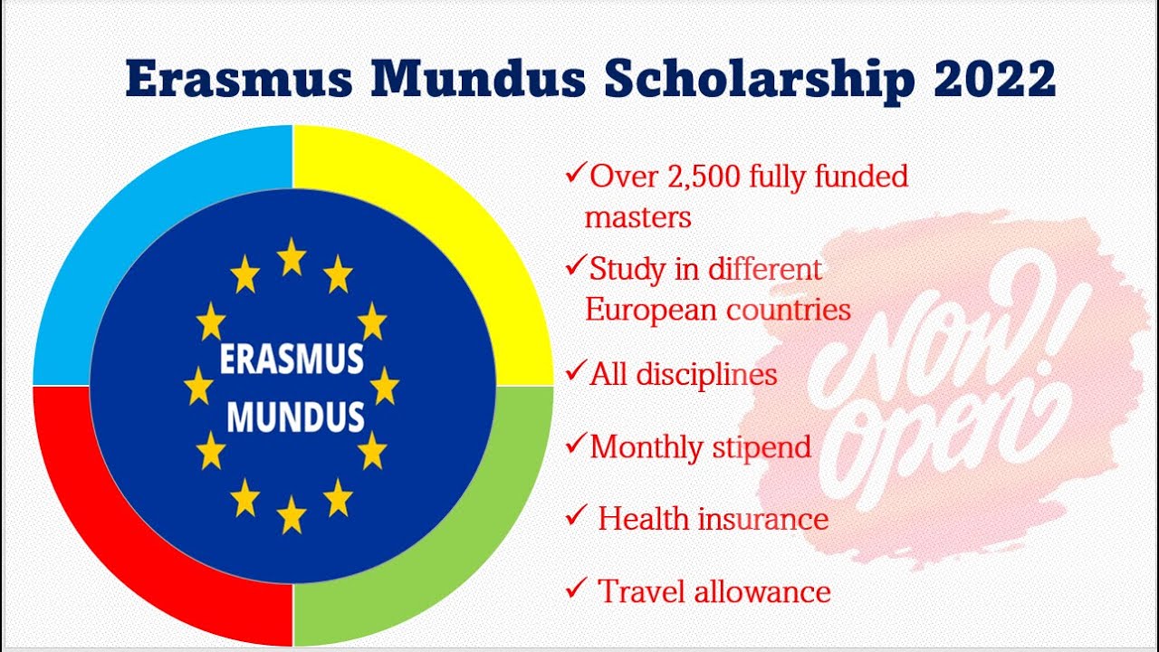 erasmus mundus phd scholarship 2022