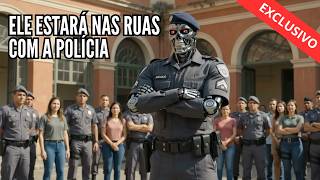 POLICE ROBOCOP THE CHINESE T800 ROBOT HAS ARRIVED IN BRAZIL AND WILL CHANGE EVERYTHING!